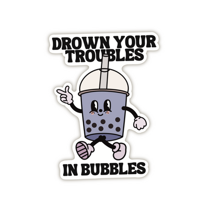Boba Vinyl Sticker