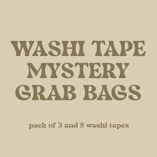 Washi Tape Mystery Bag