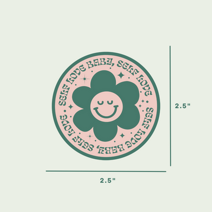 Self Love Baby, Self Love Vinyl Sticker