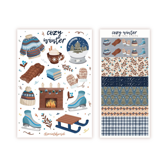 Cozy Winter Sticker Sheets
