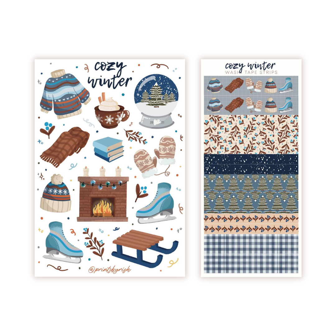 Cozy Winter Sticker Sheets