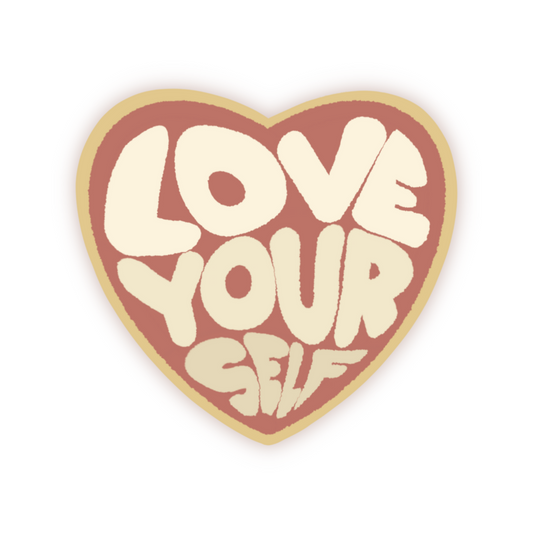 Love Yourself Die Cut Sticker