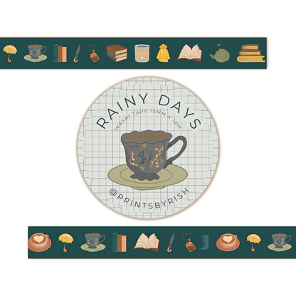 Rainy Days Washi Tape