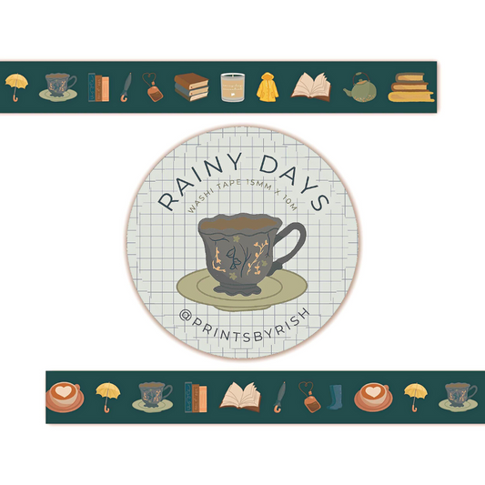 Rainy Days Washi Tape