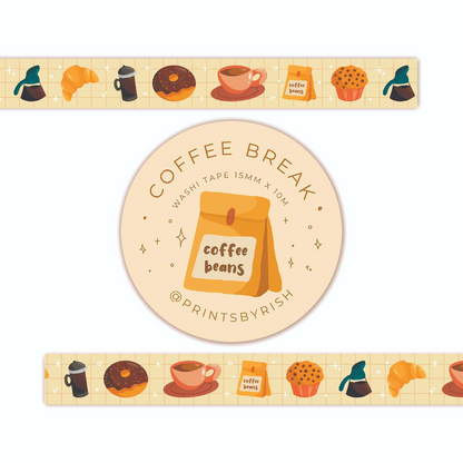 Coffee Break Washi Tape
