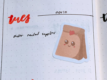 Bakery Shop Sticker Sheet