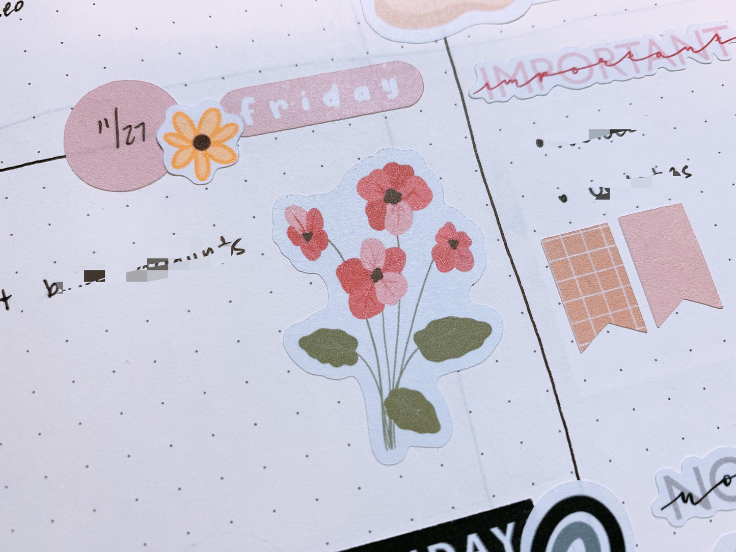 Flower Garden Sticker Sheet