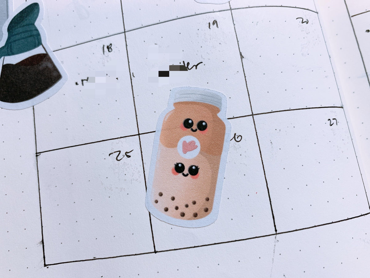 Lil' Boba Buddies Sticker Sheet