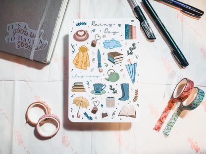 Rainy Days Sticker Sheet