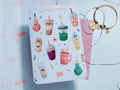 Lil' Boba Buddies Sticker Sheet