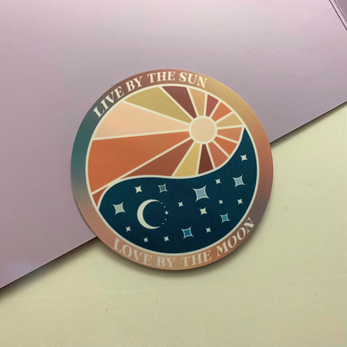 Live by the Sun, Love by the Moon Vinyl Sticker