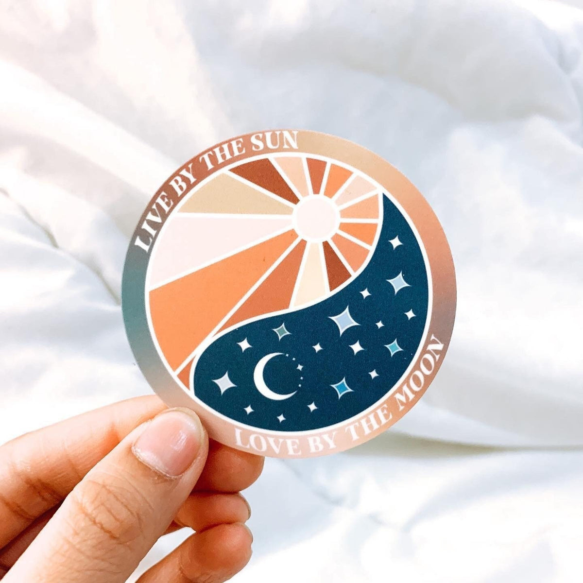 Live by the Sun, Love by the Moon Vinyl Sticker