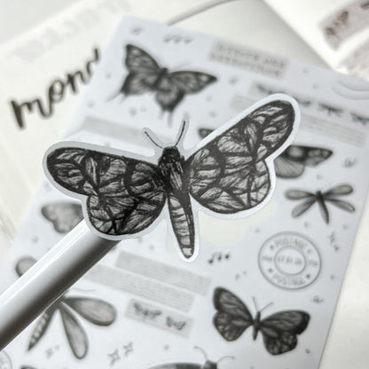 Letters & Butterflies Sticker Sheet