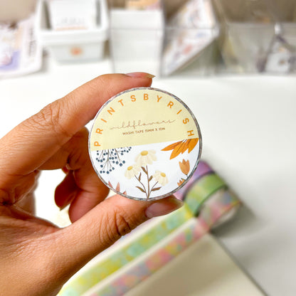 Wildflowers Washi Tape