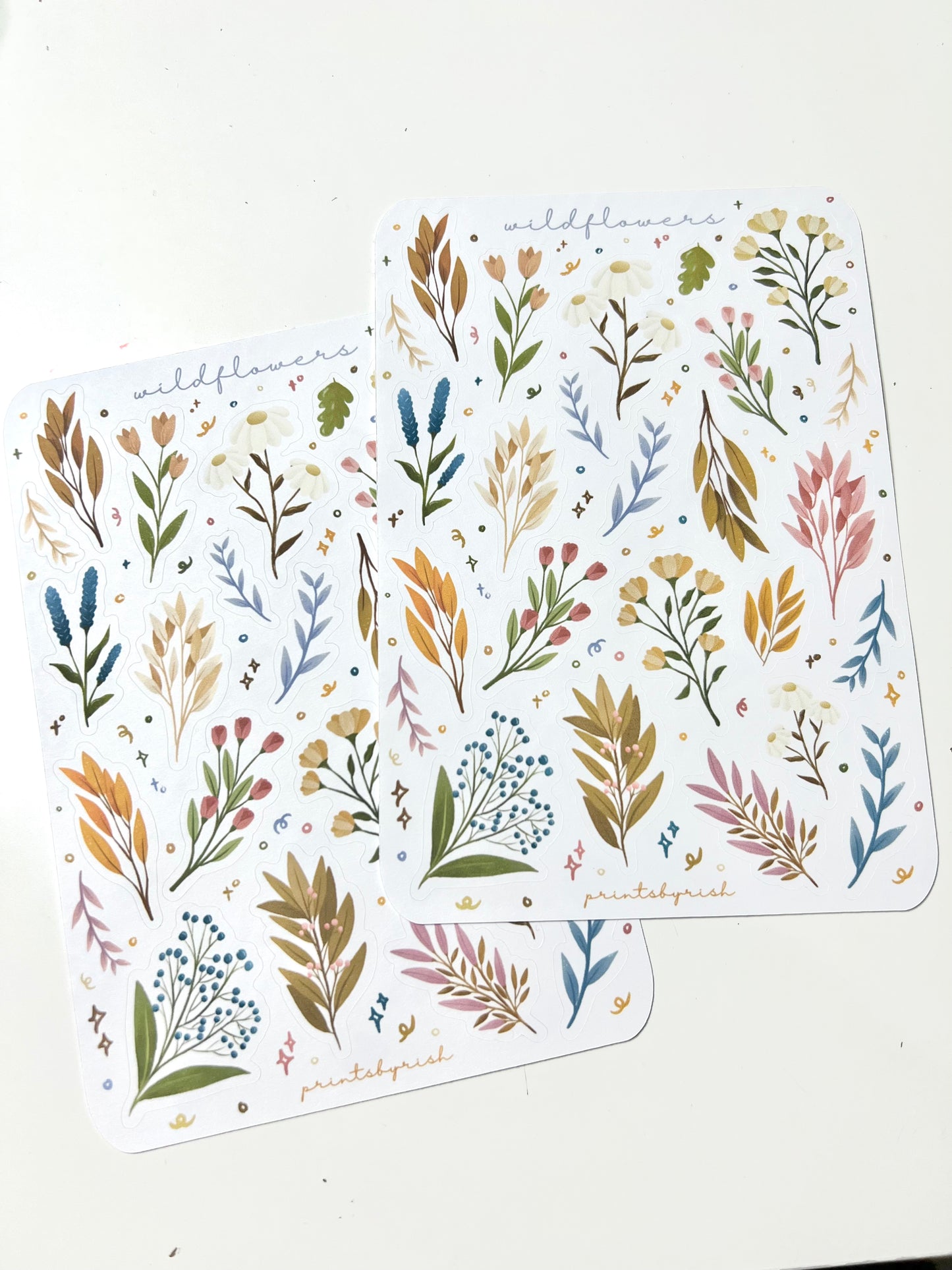 Wildflowers Sticker Sheet